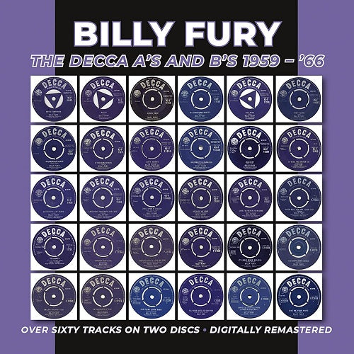 Billy Fury The Decca As and Bs 1959 66 & 2 Disc New CD Presale