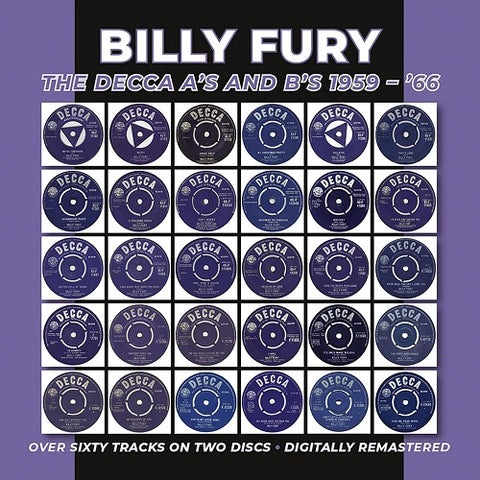 Billy Fury The Decca As and Bs 1959 66 & 2 Disc New CD Presale