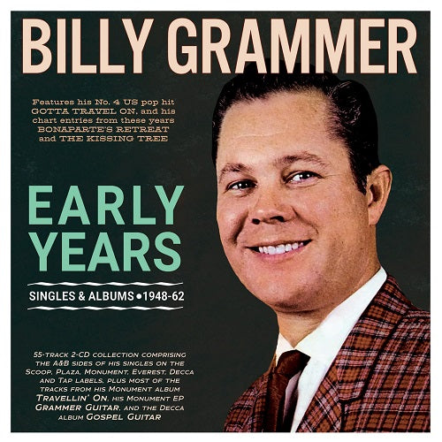 BILLY GRAMMER Early Years Singles & Albums 1948 62 And 2 Disc New CD Presale
