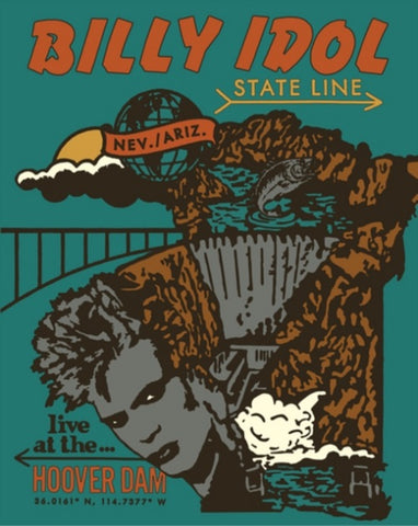 Billy Idol State Line Live at the Hoover Dam New Region B Blu-ray