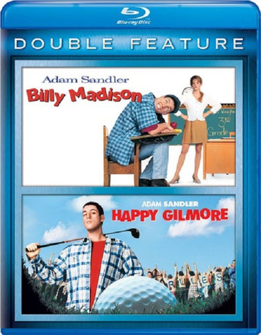 Billy Madison and Happy Gilmore (Adam Sandler) New Region B Blu-ray