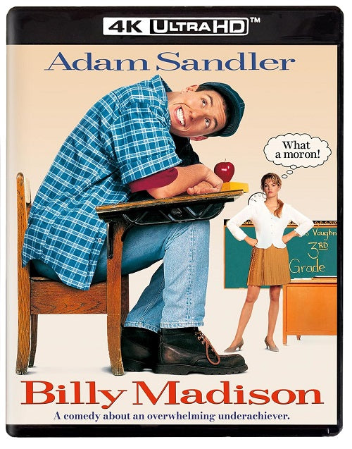 Billy Madison (Adam Sandler Darren McGavin) New 4K Ultra HD Blu-ray Presale
