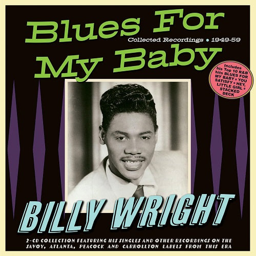 Billy Wright Blues for My Baby 2 Disc New CD