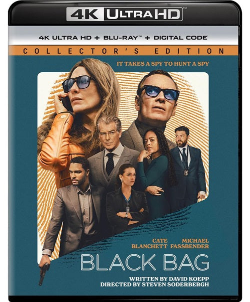 Black Bag (Cate Blanchett) New 4K Ultra HD Blu-ray Presale + Digital