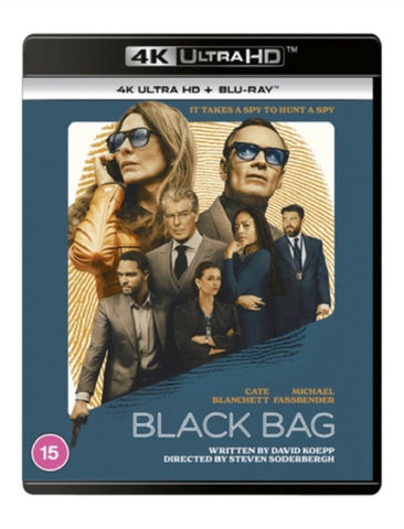 Black Bag (Michael Fassbender) New 4K Ultra HD Region B Blu-ray Presale