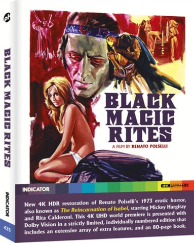 Black Magic Rites (Mickey Hargitay) Limited Edition 4K Ultra HD Region B Blu-ray