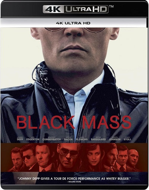 Black Mass (Johnny Depp Joel Edgerton Benedict Cumberbatch) 4K Ultra HD Blu-ray