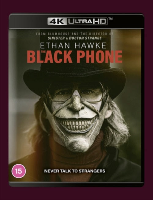 Black Phone (Troy Rudeseal, Ethan Hawke) New 4K Ultra HD Region B Blu-ray