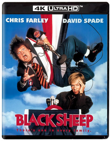 Black Sheep (Chris Farley David Spade Tim Matheson) New 4K Ultra HD Blu-ray