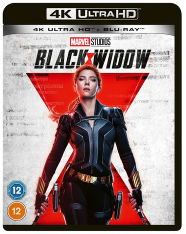 Black Widow (Scarlett Johansson David Harbour) 4K Ultra HD Region B Blu-ray