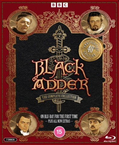 Blackadder The Complete Collection 40th Anniversary Edition New Region B Blu-ray