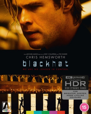Blackhat (Chris Hemsworth) Limited Edition New 4K Ultra HD Region B Blu-ray