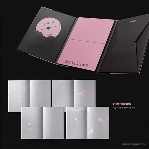 Blackpink The 3rd Mini Album Deadline Black Version New CD + Photo Book Presale
