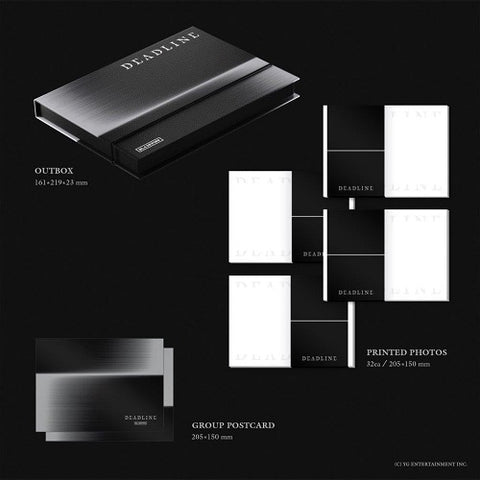 Blackpink The 3rd Mini Album Deadline Gray Version New CD Presale