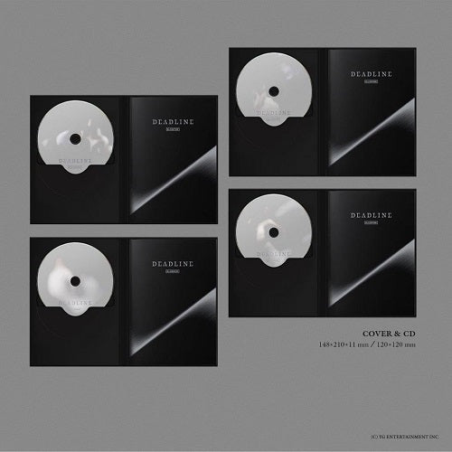 Blackpink The 3rd Mini Album Deadline Silver Version Rose New CD Presale