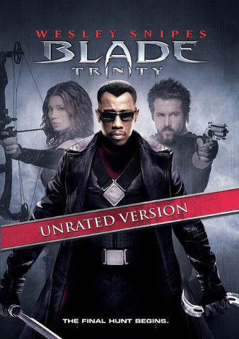 Blade Trinity (Wesley Snipes Ryan Reynolds Jessica Biel) Unrated DVD Presale