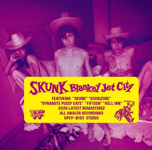 Blankey Jet City Skunk New CD Presale