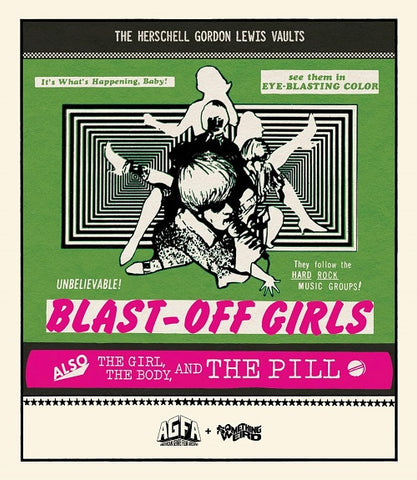 Blast Off Girls + The Girl The Body and the Pill Blu-ray + Booklet Presale