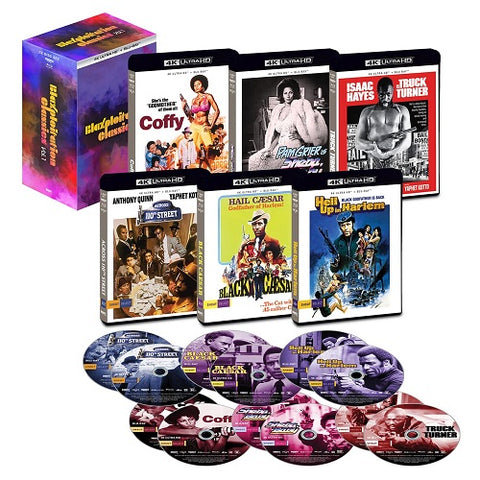 Blaxploitation Classics Volume 1 Vol One New 4K Ultra HD Blu-ray Presale