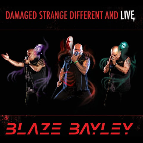 Blaze Bayley Damaged Strange Different And Live New CD