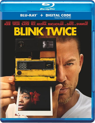 Blink Twice (Channing Tatum Christian Slater Simon Rex) New Blu-ray + Digital