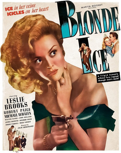Blonde Ice (Robert Paige Leslie Brooks Russ Vincent) New Blu-ray