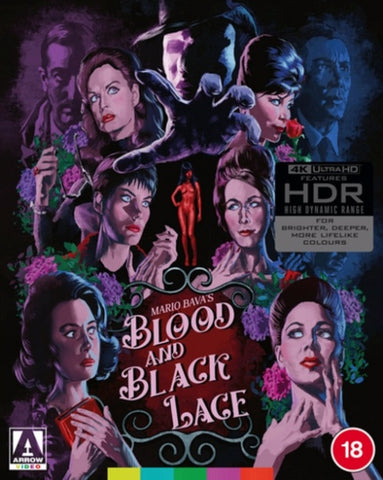 Blood and Black Lace & Limited Edition New 4K Ultra HD Region B Blu-ray Book