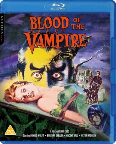 Blood Of The Vampire (Donald Wolfit Vincent Ball) New Region B Blu-ray