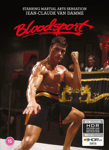 Bloodsport (Jean-Claude Van Damme) Limited Edition New 4K Ultra HD Blu-ray