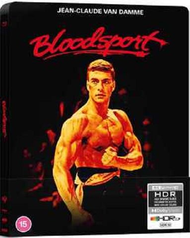 Bloodsport Limited Edition New 4K Ultra HD Region B Blu-ray + Steelbook