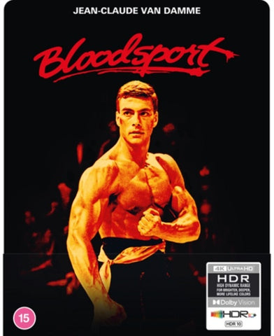 Bloodsport Limited Edition New 4K Ultra HD Region B Blu-ray + Steelbook