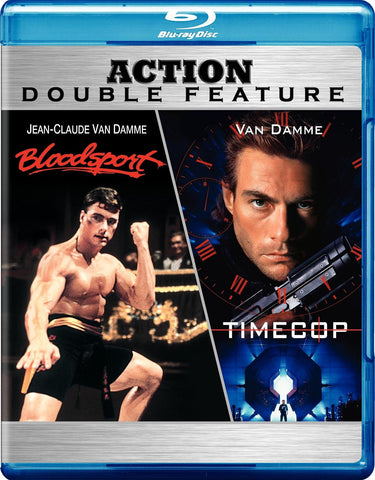 Bloodsport + Timecop (Jean-Claude Van Damme ) New Region B Blu-ray 2 Films
