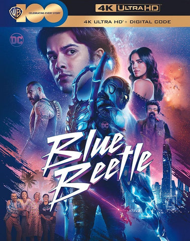 Blue Beetle (Xolo Mariduena Becky G Damian Alcazar) New 4K Ultra HD Blu-ray
