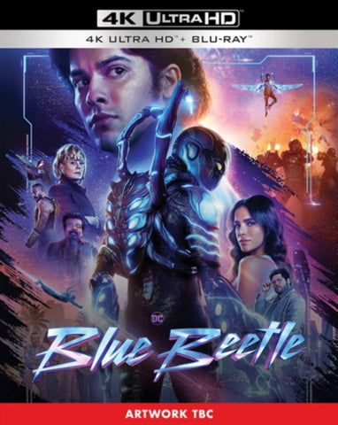 Blue Beetle (Xolo Maridueña Bruna Marquezine) New 4K Ultra HD Region B Blu-ray