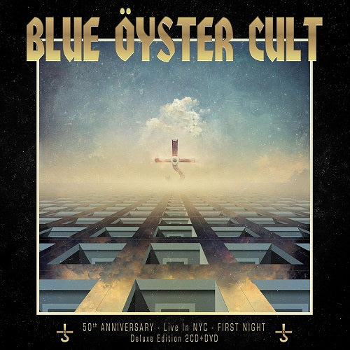 Blue Oyster Cult 50th Anniversary Live First Night 3 Disc New CD + DVD