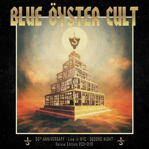 Blue Oyster Cult 50th Anniversary Live Second Night 2nd 3 Disc New CD + DVD