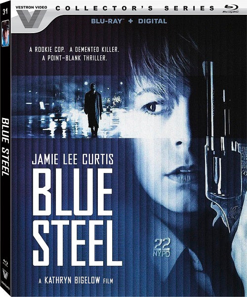 Blue Steel (Jamie Lee Curtis Ron Silver Clancy Brown) New Blu-ray + Digital