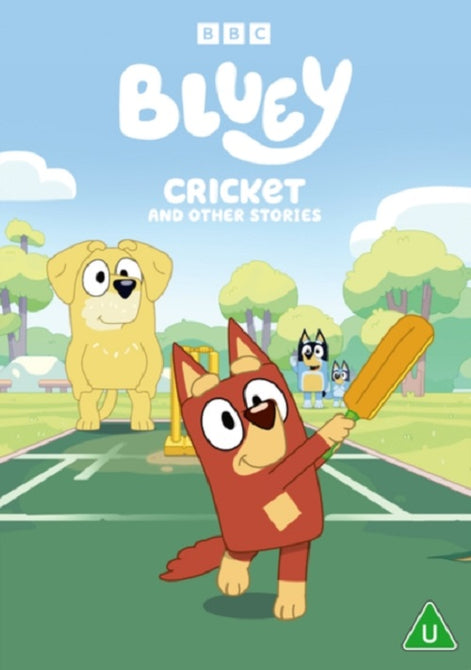 Bluey Cricket and Other Stories (David McCormack Melanie Zanetti) & DVD Presale