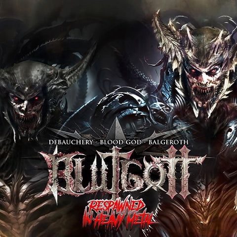 Blutgott Respawned in Heavy Metal 3 Disc New CD Box Set