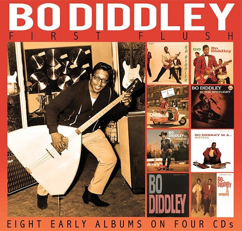 Bo Diddley First Flush 4 Disc New CD Presale