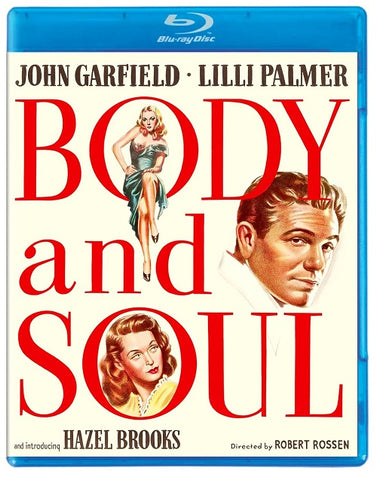 Body and Soul (John Garfield Lilli Palmer) & Special Edition New Blu-ray