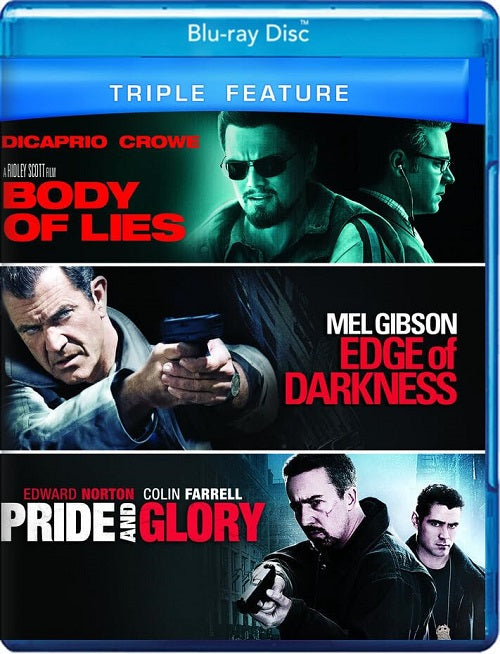 Body Of Lies + Edge Of Dark + Pride And Glo (Leonardo DiCaprio) Blu-ray