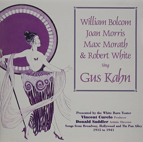 BOLCOM MORRIS MORATH ROBERT WHITE Sing Gus Khan New CD