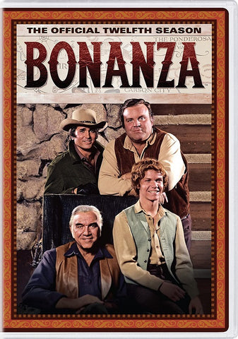 Bonanza Season 12 Series Twelve Twelfth (Dan Blocker) New DVD Box Set