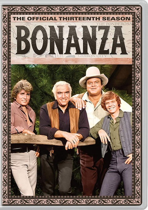 Bonanza Season 13 Series Thirteen Thirteenth (Dan Blocker) New DVD Box Set