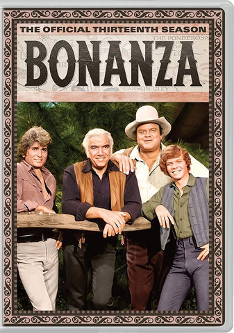 Bonanza Season 13 Series Thirteen Thirteenth (Dan Blocker) New DVD Box Set