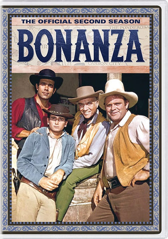 Bonanza Season 2 Series Two Second (Dan Blocker Michael Landon) New DVD Box Set