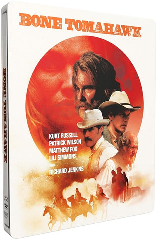 Bone Tomahawk (Richard Jenkins Kurt Russell) New Blu-ray + DVD + Steelbook