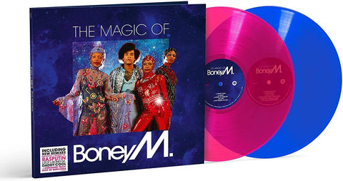 Boney M The Magic of Boney M 2xDiscs Remixed Coloured Vinyl LP Album