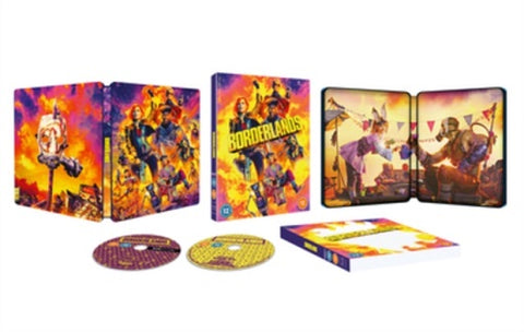 Borderlands (Cate Blanchett Kevin Hart) 4K Ultra HD Region B Blu-ray Steelbook